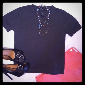 Grey silk sweater, Size M